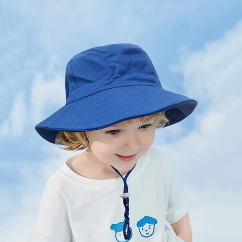 Kids Bucket Hat in Royal Blue