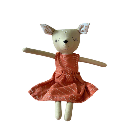 plush toy deer handmade