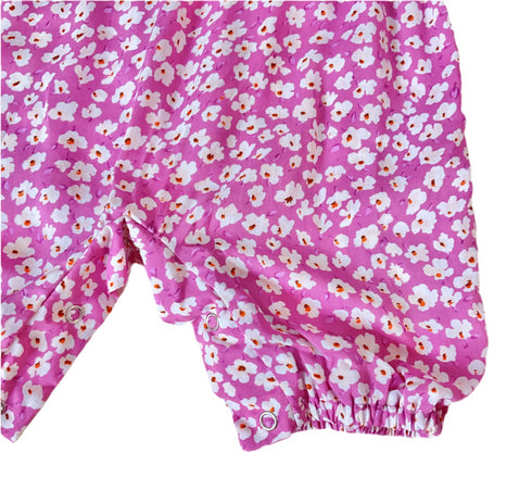 Pink Daisy Jumpsuit