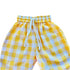 Yellow Checkerboard trousers