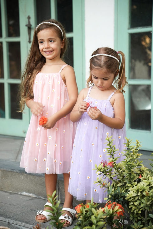 Lilac Daisy Dress