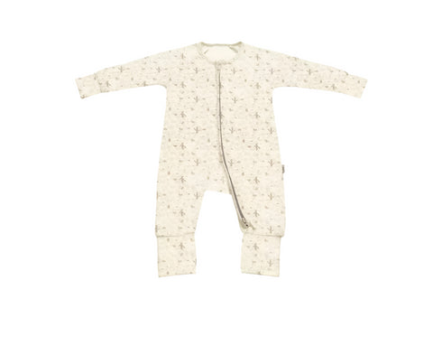 Baby Sleepsuit in Desert Cactus
