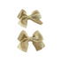 Hair Bow Cotton Clips