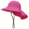 Bucket Sun Hat in Fuschia
