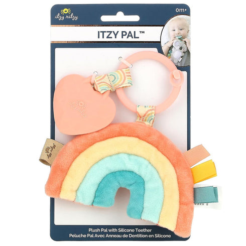 Itzy Pal Infant Toy And Teether - Rainbow