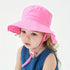 Bucket Hat in Fuschia