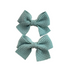 Hair Bow Cotton Clips