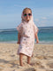 Kids Microfiber Poncho polkadot