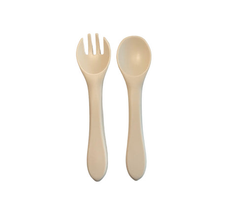 Silicone Spoon and Fork Set