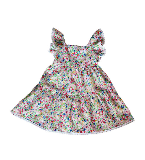 Rainbow Ditsy Floral Dress