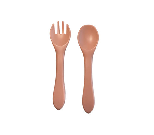 Silicone Spoon and Fork Set