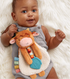 Itzy Lovey Plush And Teether Toy - Highland Cow