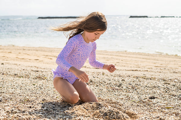 One piece swimsuit- Butterflight Orchid