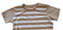 Kidly T-Shirt in Brown Striped