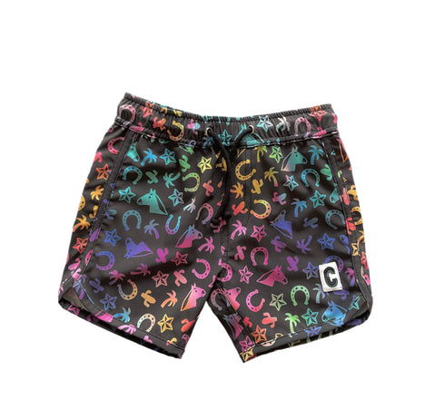 Boardies in Sunset Nihi