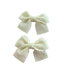 Hair Bow Cotton Clips