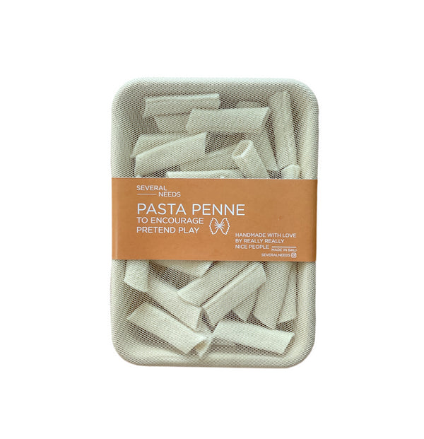 Pasta Penne pretend play, handmade