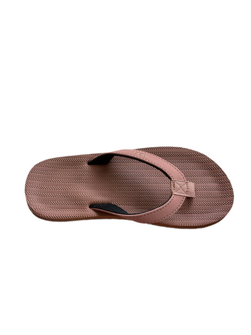 Indosole Groms flip flops in Rust