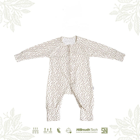 Baby Sleepsuit in Polkadot