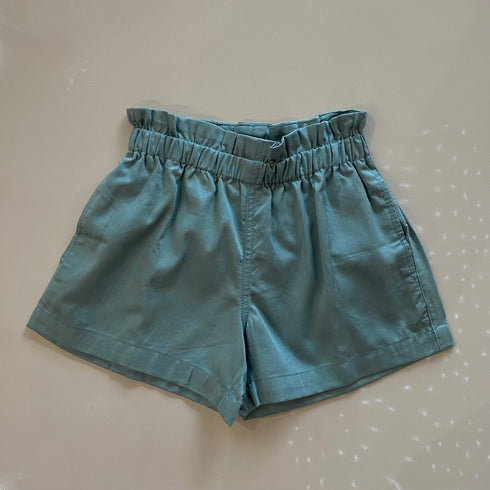 Organic Girls Shorts in Mint