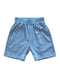Cotton Shorts in Blue Bell