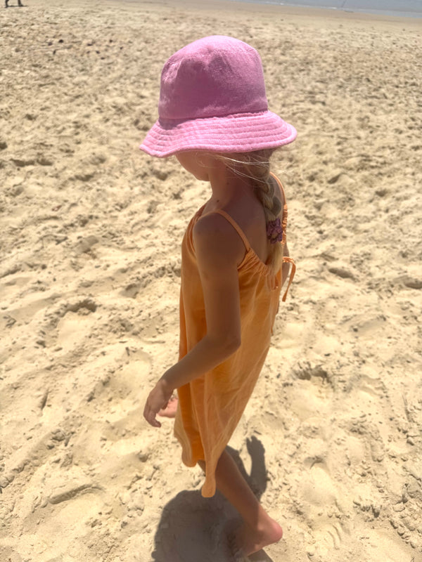 Adeline Dress in Mango