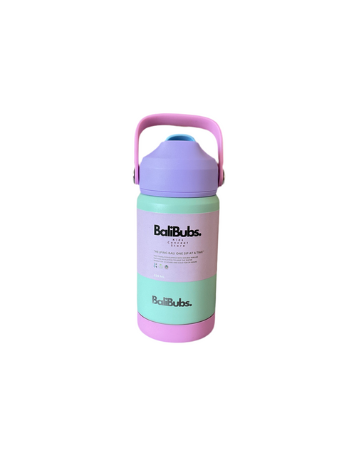 Drink bottle,stainless steel,mint purple