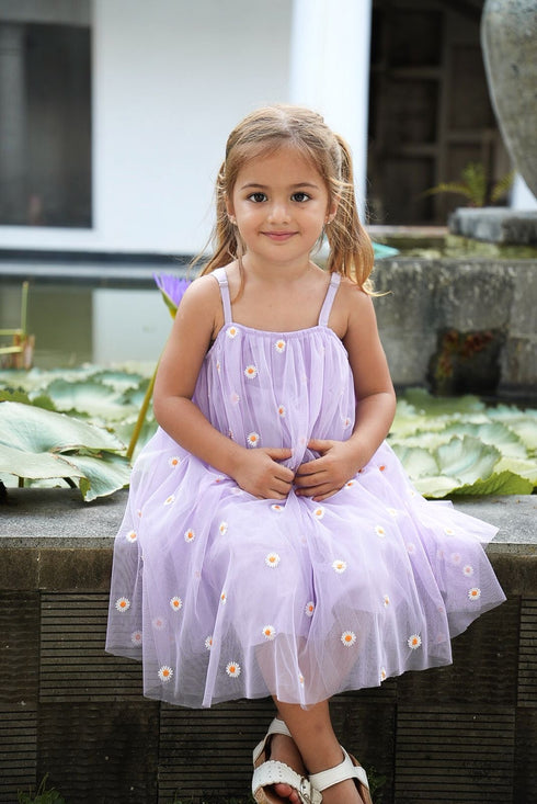 Lilac Daisy Dress