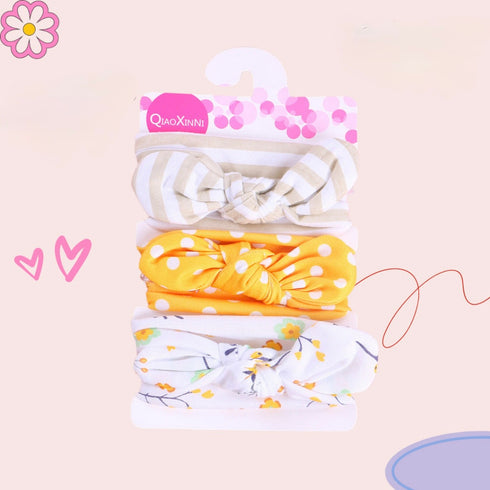 Princess Headband Set in Yellow