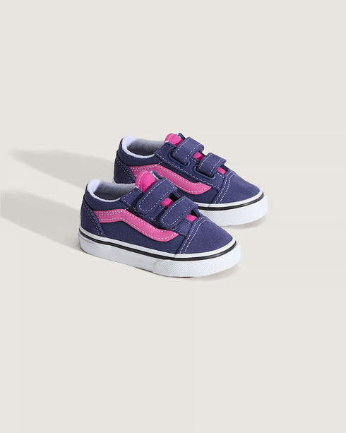 Vans Toddler Old Skool V Duo Color Purple/Pink