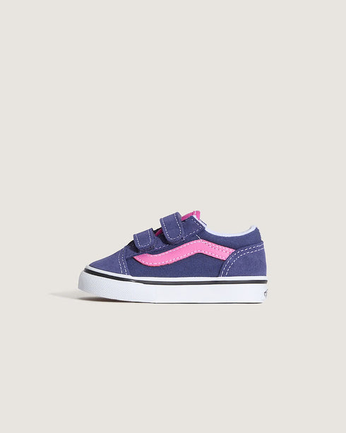 Vans Toddler Old Skool V Duo Color Purple/Pink