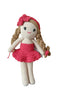 Crochet Red Dress Girl