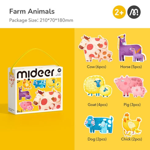 My First Art Puzzle Farm Animals