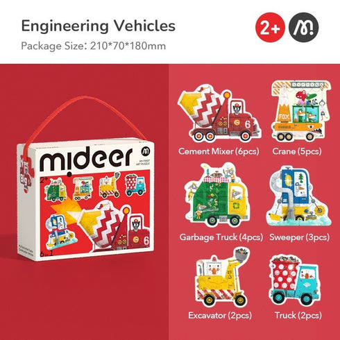 vehicle jigsaw puzzle for age 2+