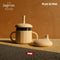 Stainless Silicone Sippy Cup in Beige