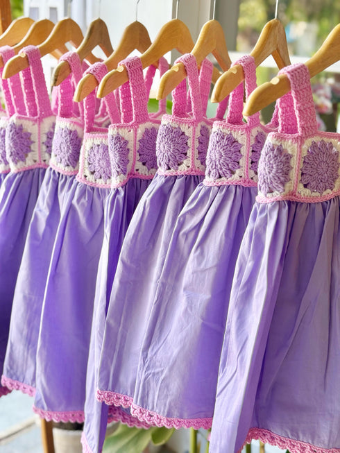 Belle Dress in Lilac