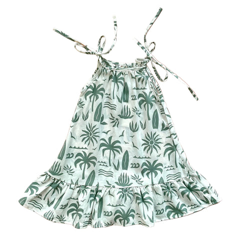 Linen Tropical Dress