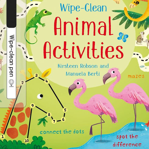 Wipe Clean Animal Activities