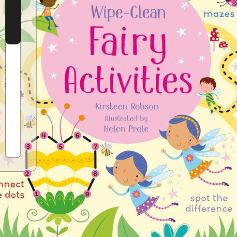 Wipe Clean Fairy Activities