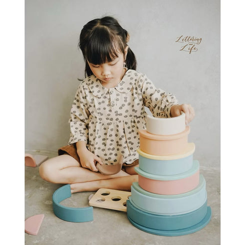 Wooden Stacking Rainbow
