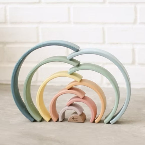 Wooden Stacking Rainbow