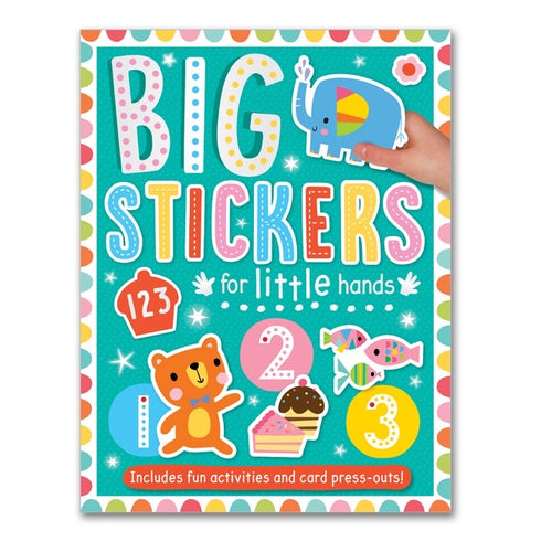 Big Stickers for Little Hands 123