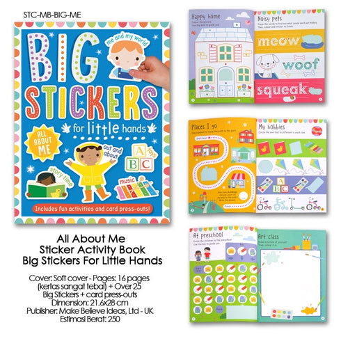 Big Stickers for Little Hands All About Me