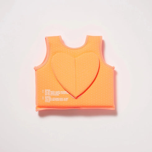 girls heart swim vest kids