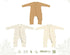 Baby Sleepsuit in Brown River