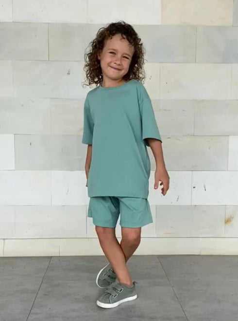 Cotton T-Shirt in Cinnamon