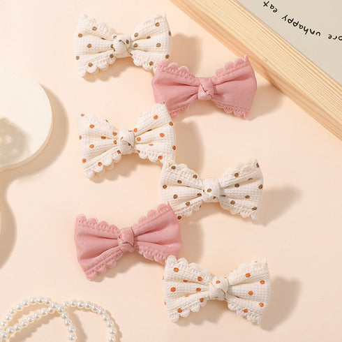 Sweet Pastel Hair Bows