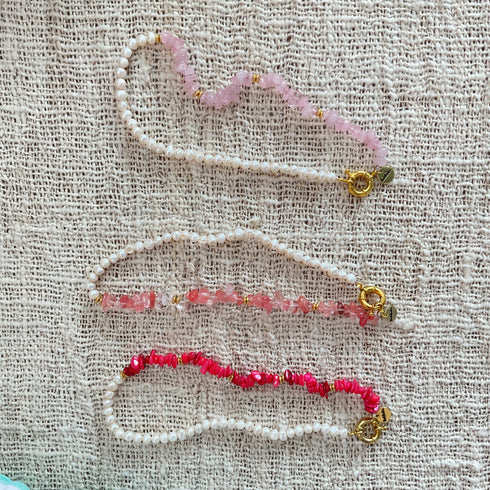 Pearl Gemstone Necklace