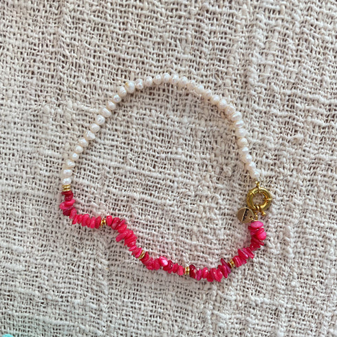 Pearl Gemstone Necklace