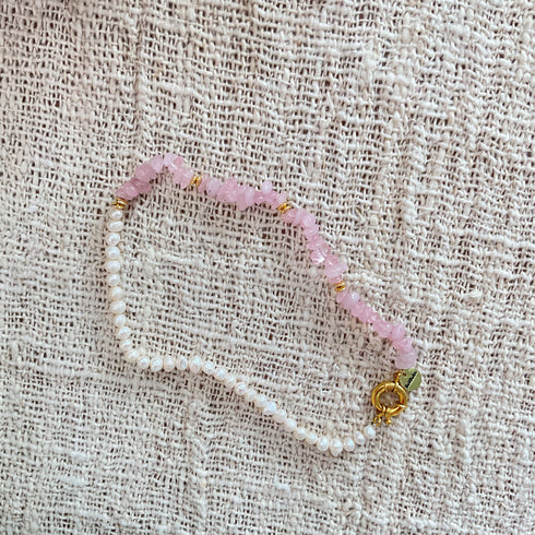 Pearl Gemstone Necklace